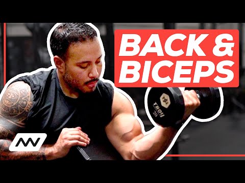 Beginner Back and Biceps Workout | Juan Leija