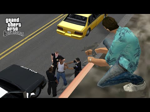 What happens If Tommy Vercetti Help CJ From the Beginning - GTA San Andreas