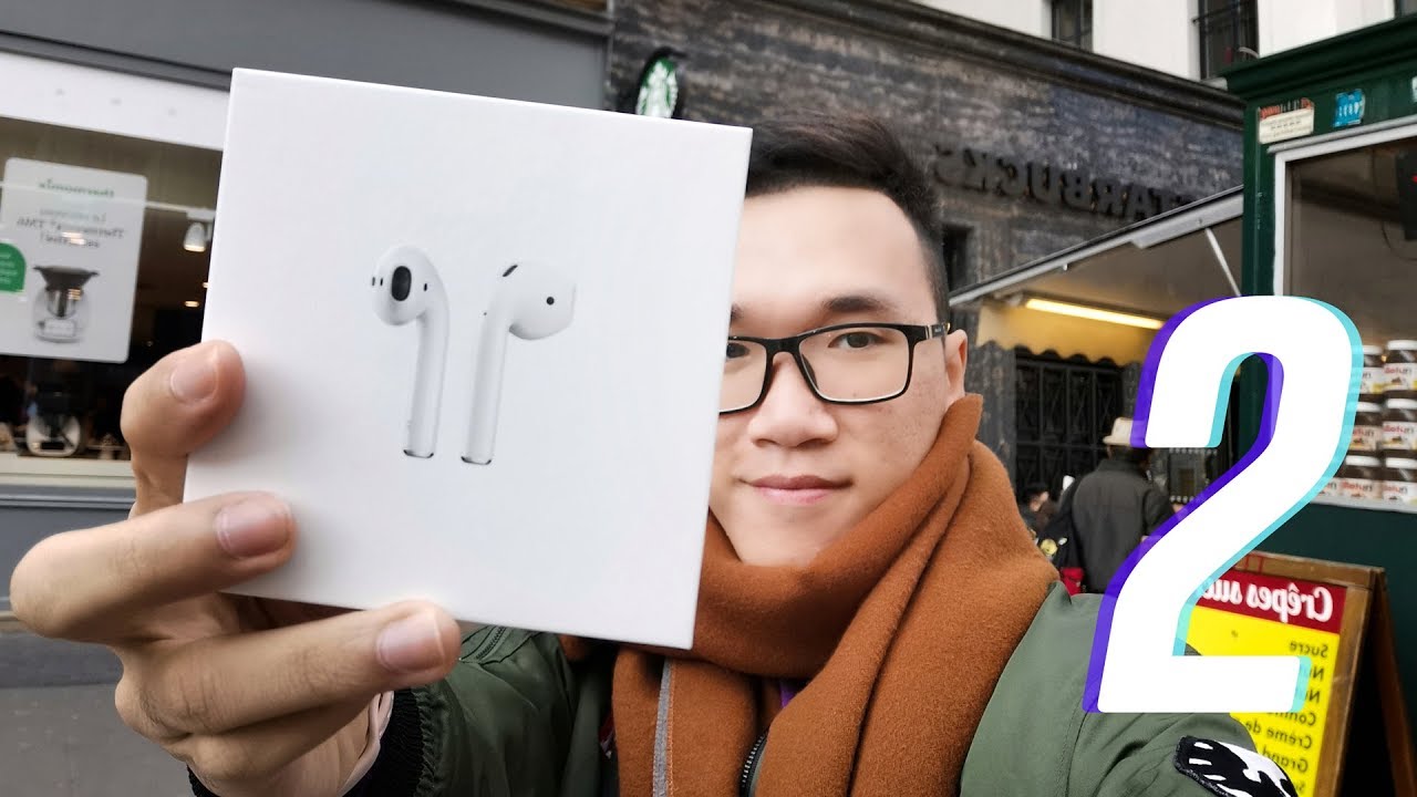 Mở hộp AirPods 2 mua ở Châu Âu