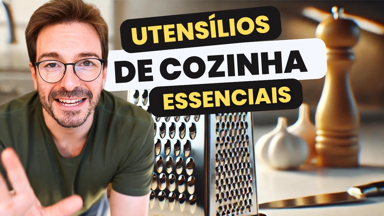 TODO MUNDO DEVERIA TER ISSO NA COZINHA - utensílios básicos de cozinha que todo mundo precisa ter