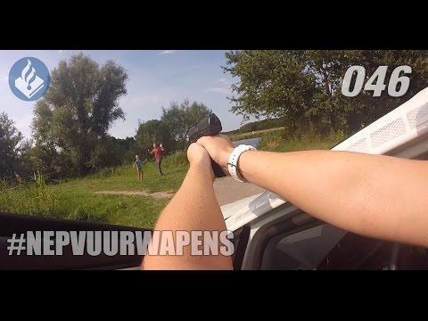 Politie aanhouding verdachte met (Nep)vuurwapen. Politie vlogger Jan-Willem nr 46
