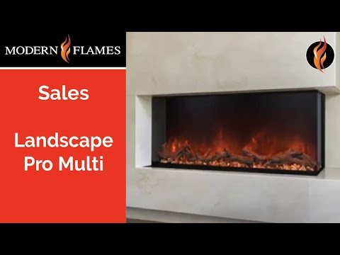 Modern Flames Landscape Pro Multi 56" Linear Multi-Sided Fireplace, Electric (LPM-5616)