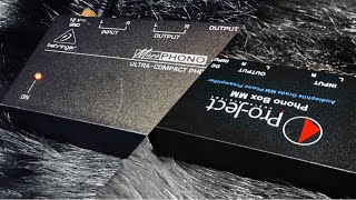 Video thumbnail for Behringer PP400 vs Pro-ject Phono Box MM by Audiorpheus