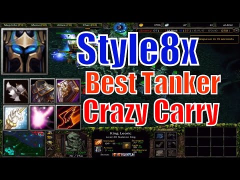 DotA 1 Razor Crazy Carry Best Tanker-DotA 6.83d Style8x