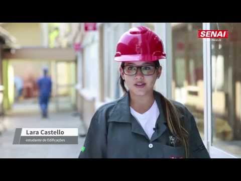 As Meninas na Construção Civil - Senai-SP