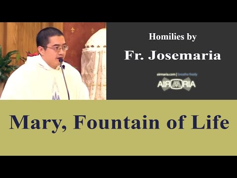 Mary, Fountain of Life - Jan 19 - Homily - Fr Josemaria