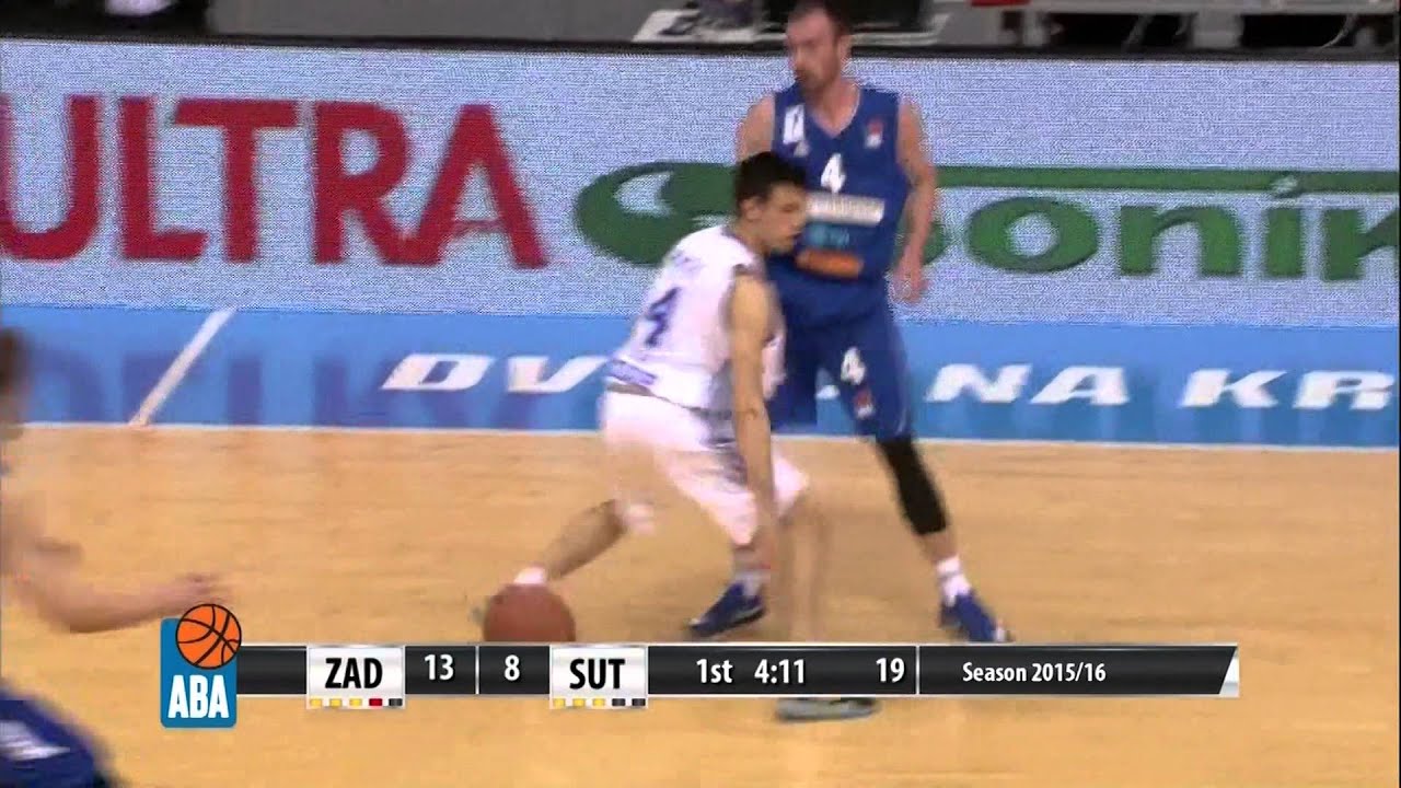 ABA Liga 2015/16, Round 26 match: Zadar - Sutjeska (7.3.2016)