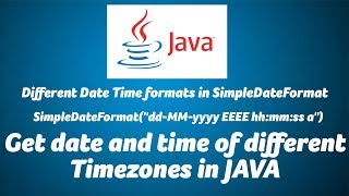 Get date and time of different Timezones in JAVA