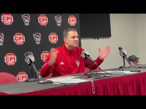 NC State coach Will Wade's press conference after 70-57 win over Wake Forest