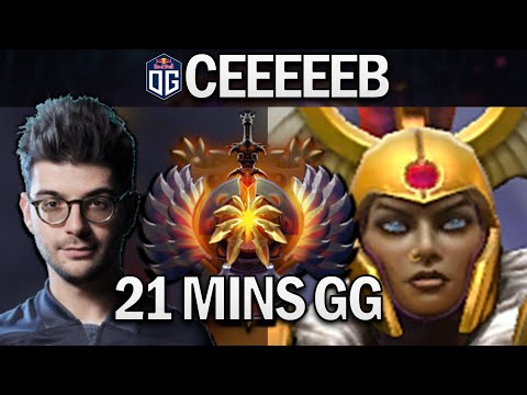 OG.CEB LEGION COMMANDER - 21 MINS GG - DOTA 2 7.27 GAMEPLAY