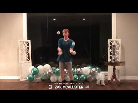 Top 40 Juggler of 2020 - 3: Zak Mcallister