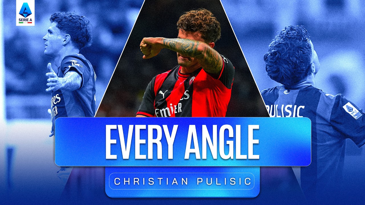 That FIRST TOUCH, Pulisic 😮‍💨 | Every Angle | Serie A Enilive 2026/27