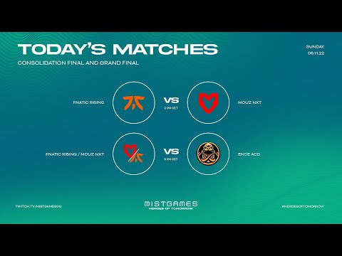 MistGames: Heroes of Tomorrow! Consolidation/Grand Final