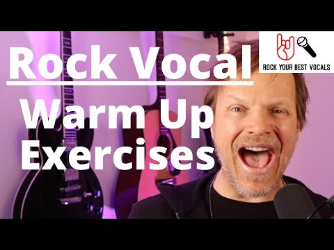 Rock Vocal Warmup Exercises feat. Corey Taylor's Warmup