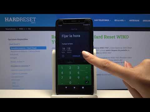 Cómo poner una alarma en WIKO Y60 - configurar y activar el despertador