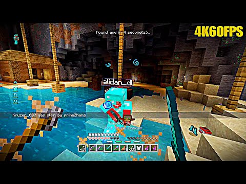 Minecraft Battle minigames |Ps4 edition 4K60FPS