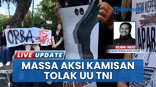 Massa Aksi Kamisan Malang Minta Pengesahan RUU TNI Dicabut: Naskah Akademiknya Tak Akademis