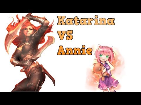 ANNIE vs KATARINA & SEJUANI - So many clowns in the game)) xd