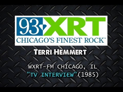 Terri Hemmert on WXRT (TV Interview)