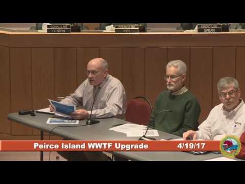 Peirce Island Wastewater Treatment Facility Upgrade 4.19.17