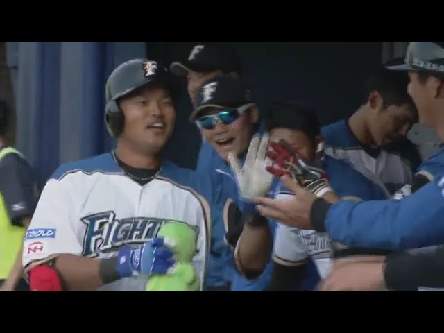 【ファーム】打った瞬間の完璧弾!! ファイターズ・大嶋のホームラン!! 2018/4/1 F-S(ファーム)