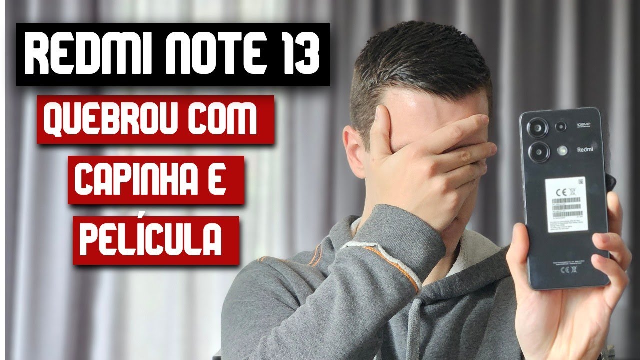 Testei a RESISTÊNCIA DO REDMI NOTE 13. Veja ANTES de COMPRAR