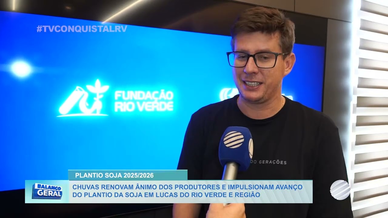 Chuvas impulsionam plantio da soja em Lucas do Rio Verde | Produtores retomam safra 2025/26