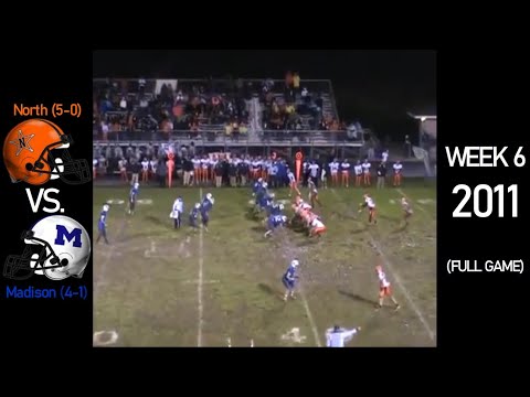 North Rangers (5-0) vs. Madison Blue Streaks (4-1) - 2011 Ohio High School Football (FULL GAME)