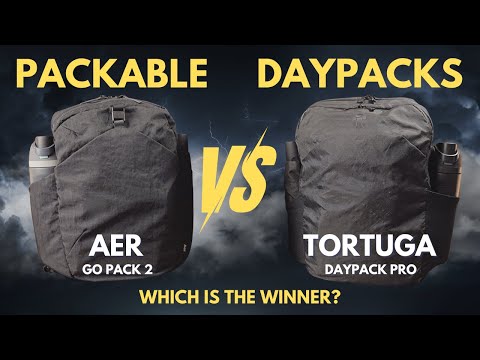 Aer Go Pack 2 vs Tortuga Daypack Pro - Which Packable Daypack Wins?