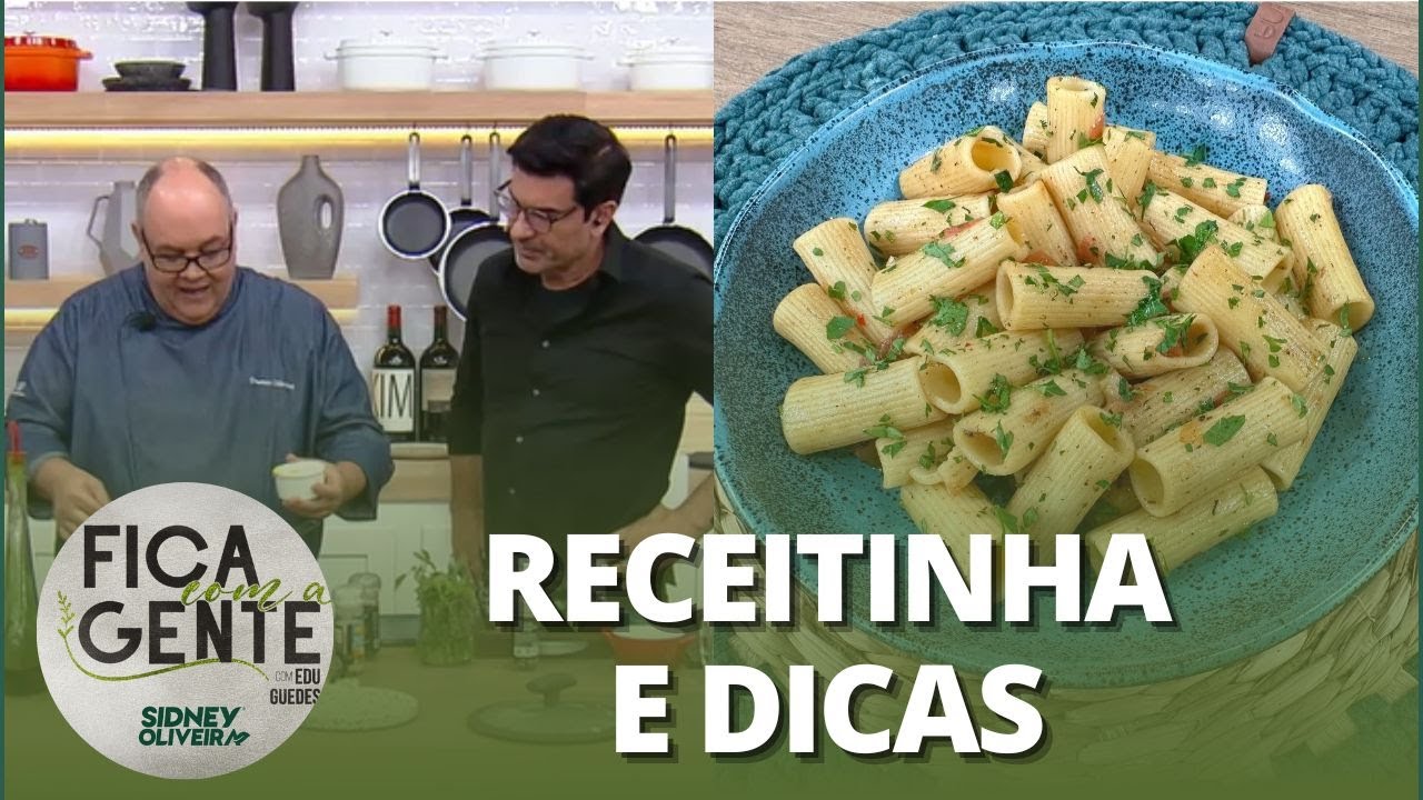 Rigatoni à putanesca | Fica com a Gente