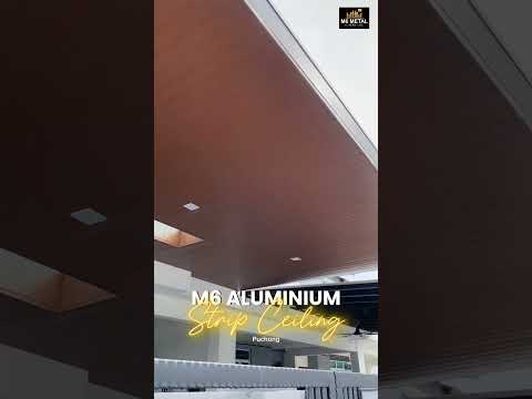 M6 ALUMINIUM STRIP CEILING @ PUCHONG