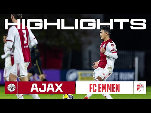 Highlights Jong Ajax - FC Emmen | Kitchen Champion Division