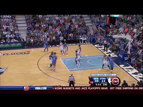 Carmelo Anthony drops 39 vs Utah Playoffs 2010