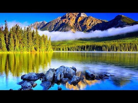 Breathtaking Colors of Nature in 4K III 🐦Beautiful Nature - Sleep Relax Music 4K - village video