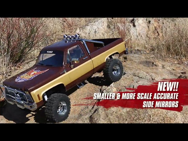 RC4WD Trail Finder 2 "LWB" 1/10 RTR 4WD Scale Truck w/Chevrolet K10 Scottsdale Hard Body (Scale Dept. Edition) w/2.4GHz Transmitter for RC Z-RTR0071