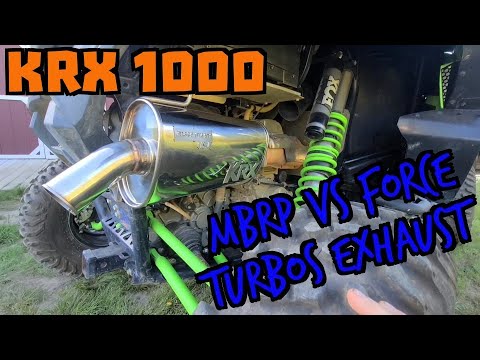 MBRP vs. FORCE TURBOS exhaust review!