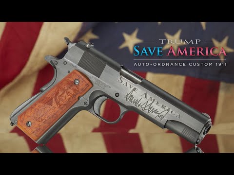 Introducing The Auto-Ordnance Trump Save America 1911!