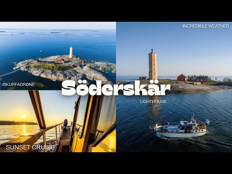 Veneellä Söderskärin majakkasaarelle – Upea matka ja kauniit maisemat! | 4K | Finland