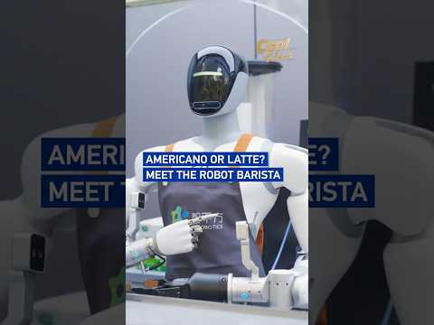 Americano or latte? Meet the robot barista
