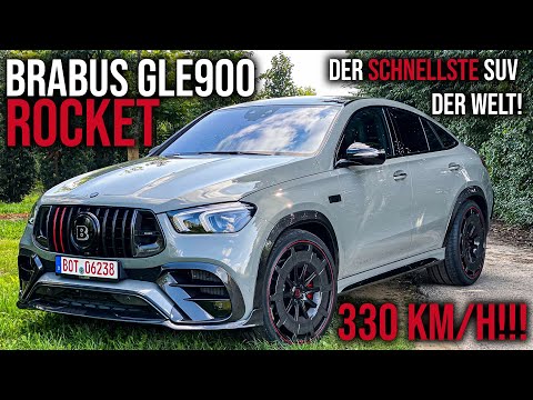 BRABUS GLE900 ROCKET | Schnellster SUV der Welt! | 330KMH!!!