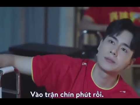 Xin hãy yêu anh như vậy , cảnh Việt Nam 3-1 Trung Quốc. 