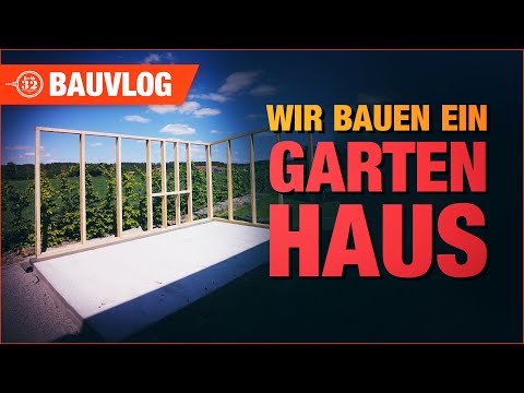 , title : 'Wir bauen ein Gartenhaus - Fundament und Wände - BauVlog 01'
