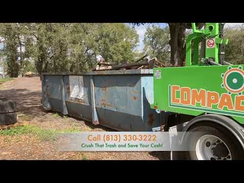 Why would ANYONE compact a dumpster?