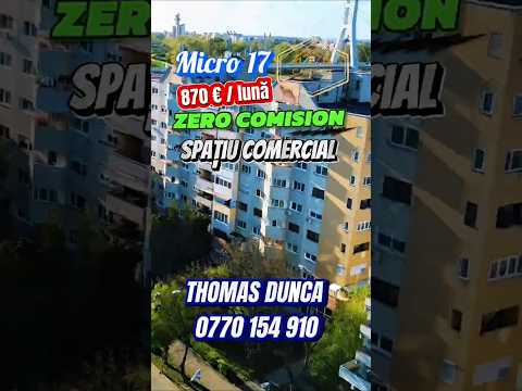 VIDEO | Micro 17 | Spatiu comercial - 87 mp pe Independentei | Scoala Lucian Blaga — Video