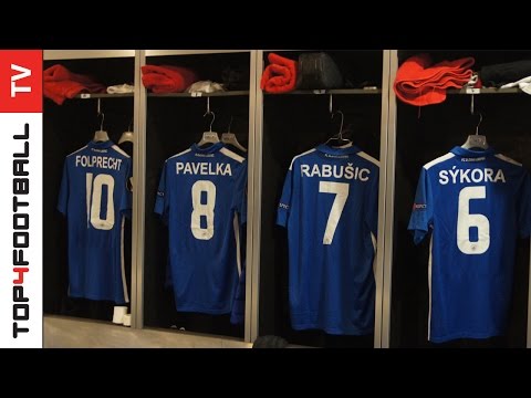 Top4Football  TV v kabině FC Slovan Liberec, Braga 26. 11. 2015