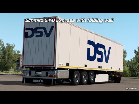 [ETS 2] Schmitz S.KO Express with folding wall - trailer ownership preview