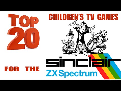 Top 20 Children’s TV Games for the ZX Spectrum | 12-Minute Retro Nostalgia Special