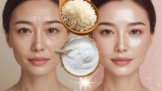Korean Rice Face Cream For Skin Whitening | Japanese Beauty Secret Cream | Homemade Korean Rice Mask