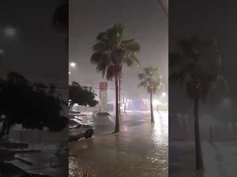 Fuertes lluvias Azotan El Sur del Lago de Maracaibo centro