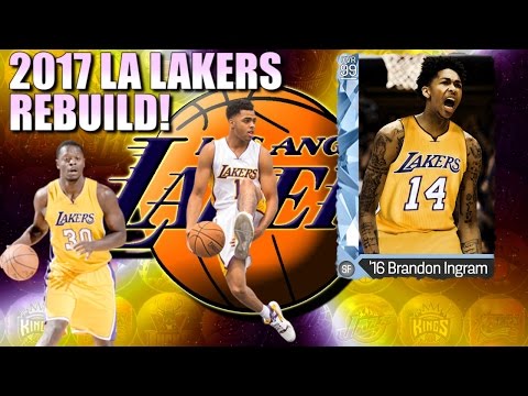Rebuilding the 2017 Los Angeles Lakers - NBA 2K16 My League